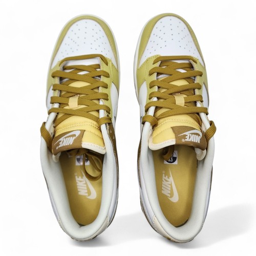 Nike Dunk Low Bronzine Coconut Milk Saturn Gold Sail Sneaker Mens Size FAST SHIP - 第 11/21 張圖片