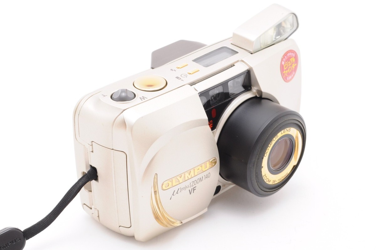 Near MINT] OLYMPUS mju μ Zoom 140 VF Point & Shoot 35mm Film