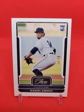 Daniel Espino 2023 Panini Three And Two Rookie Card 14/99 Cleveland