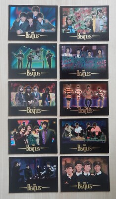The Beatles Sammlung Karten von Sports Time USA 10 verschiedene Karten 72+