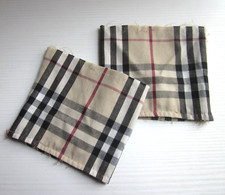 Burberry London Stoffa Originale 100% Polsini-Giaccone Cappotto Altro-14,5 cm