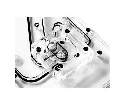 Bykski Distro Plate For PHANTEKS NV7 - PMMA w/ 5v Addressable RGB(RBW) (RGV-P...
