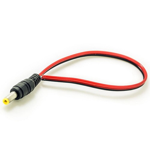 10x5.5x2.1mm Male + Female DC Power Socket Jack Plug Connector Cable Wire 12V _t - Picture 4 of 7