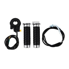 Handle Bar Throttle Cable Grip W Kill Switch For 49cc To 80cc Motorized Bicycle