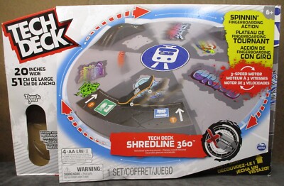 Tech Deck Shredline 360 Motorized Skate Park X-Connect OPEN BOX MISSING BOARD