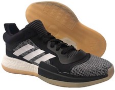(MEN’S 8.5) ADIDAS Marquee Boost low Basketball Shoes D96932 Black *NO PAPER*
