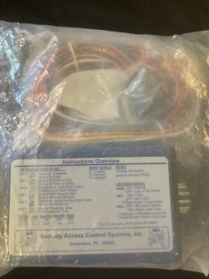 Security Access Control Systems Inc AULDR Single Channel loop detector W/ Wire