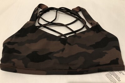 NWT Lululemon Free To Be Wild Bra A/B Cup ~ Sz 4 ~ Heritage 365