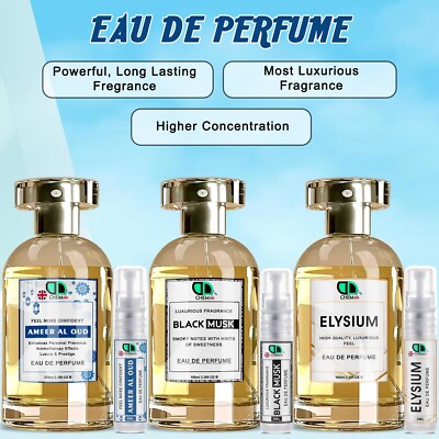 Eau de Parfum für Herren/Damen - langanhaltend, reichhaltig & luxuriös, einladender Duft - UK