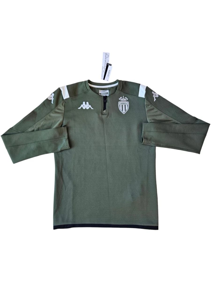 Maillot Kappa Kombat Away Monaco ACT Jersey - Vert DK Rain/Green Grove - Taille S