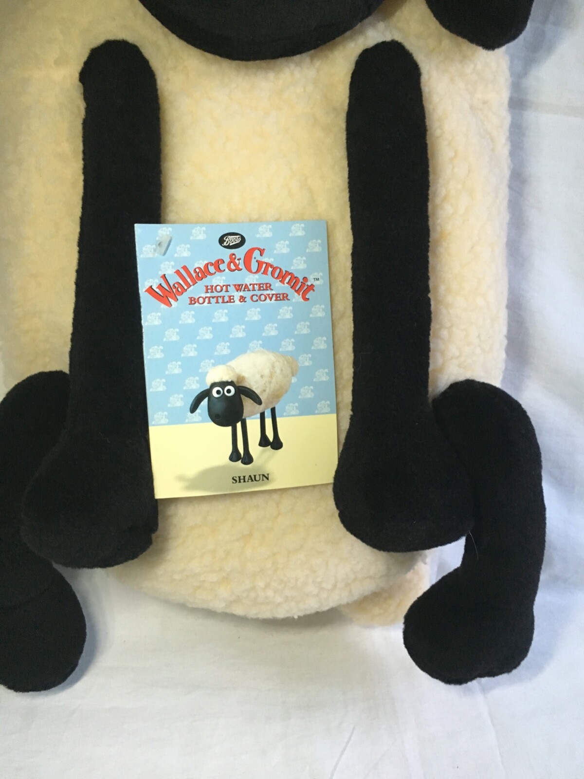 Wallace and Gromit Shaun the Sheep Hot Water Bottle & Cover Aardman eBay