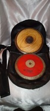 VINTAGE WOODEN DISCUS LOT OF 2