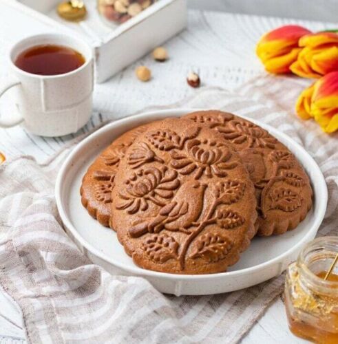 Mould Wooden Gingerbread Cookie Mold Carved Shortbread Mold Cookie Cutter Molds - Picture 9 of 17