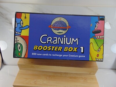 Cranium Booster Box 1 Expansion Pack 800 Sealed Cards New open box