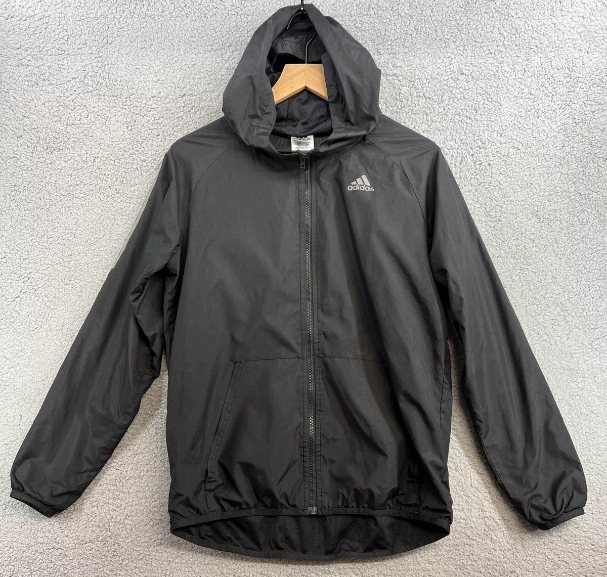 Adidas youth hotsell windbreaker