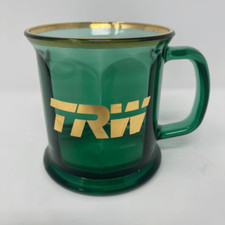 Vintage TRW Green Mug Made in USA