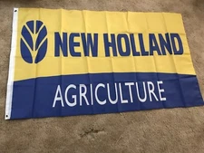 New Holland Agriculture Flag Banner Tractors 3’x5’ Free Shipping!