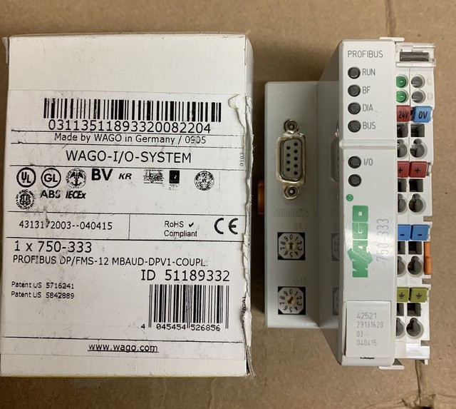 Разъем profibus wago