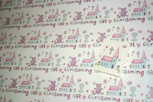 baby girl gift wrapping paper