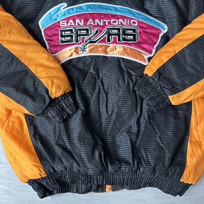 Vintage 90s NBA Logo Athletic San Antonio Spurs Full Zip