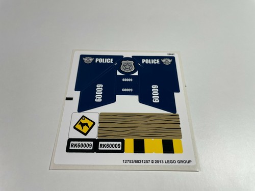 LEGO® Original Aufkleber Sticker 12753 für 60009 City Räuberversteck NEU 180 - Bild 1 von 1