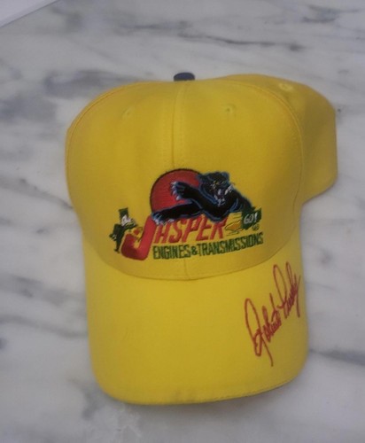 Jasper Engines NASCAR Hat Yellow Adjustable Racing Cap