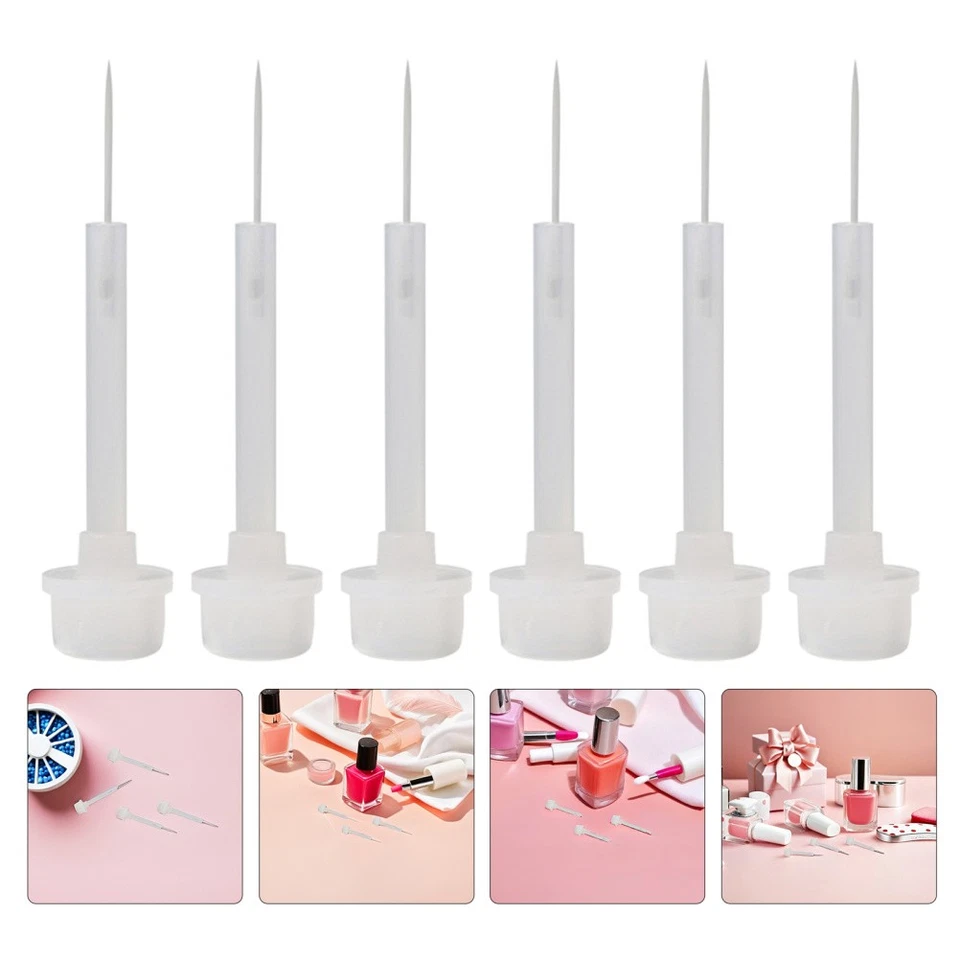  100 Pcs Ersatzpinsel Für Nailart Nagelbürsten Supplies Nageldetail