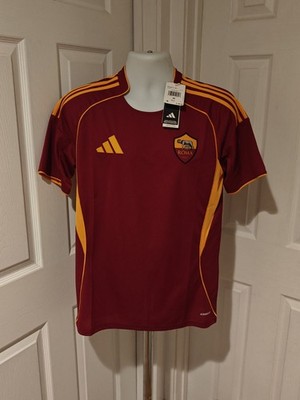adidas AS Roma 25/26 Home Jersey NWT Men's M Legacy Burgundy