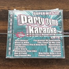 Party Tyme Karaoke: Super Hits 12 by Various CD, 2009 BG2