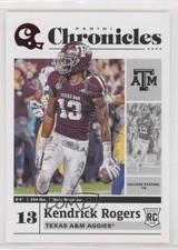 2020 Panini Chronicles Draft Picks Red Kendrick Rogers #21 2qw