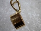 NEW 14K YELLOW GOLD  BEZEL SET ROUND NATURAL  DIAMOND PENDANT — photo 5
