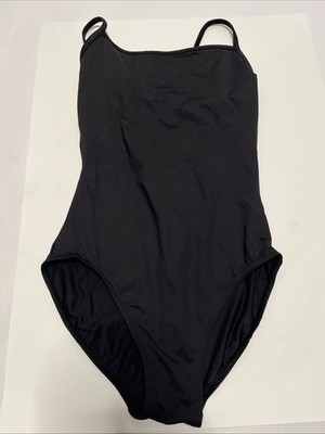 NWT Bloch Womens Black Essential Camisole Leotard for Ballet L5607 Size Medium