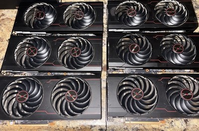 SAPPHIRE X080 10gb GPU FLASHED TO RX 6700