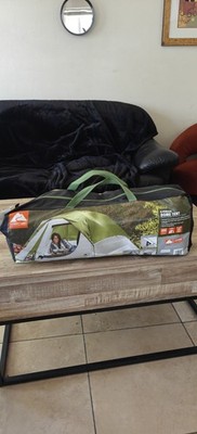 Ozark Trail 4-Person Dome Tent 3-Season 8x8 ft Green/Gray E-Port
