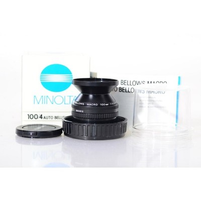Minolta Auto-Makrokopf 4,0/100 - Auto Macro Lens 100mm F/4 MD Mount