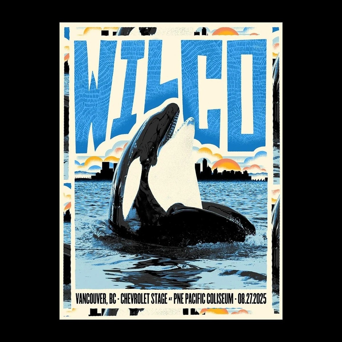 WILCO Show in Vancouver, BC August 27, 2025 Poster | eBay