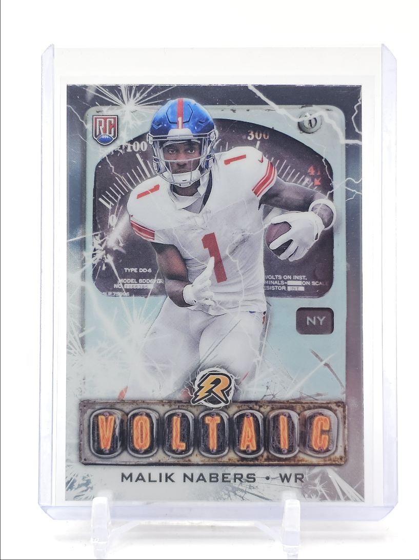 MALIK NABERS 2024 TOPPS RESURGENCE VOLTAIC ROOKIE BASE NEW YORK RC Q4326