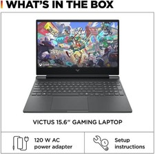 HP Victus 15.6" 144Hz Full HD Gaming Laptop Intel Core i5 13420H  8GB RAM 512GB 10