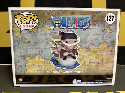 Figur Nr. 127 Exclusive Funko Pop One Piece: Whitebeard With Moby Dick #127 – Sammlerfigur, Exklusiv, Offiziell Lizenziert Whitebeard Mit Moby Dick