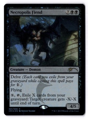 Necropolis Fiend NM* FOIL PROMO Unique ENGLISH 001/006 mtg -UnltdCards