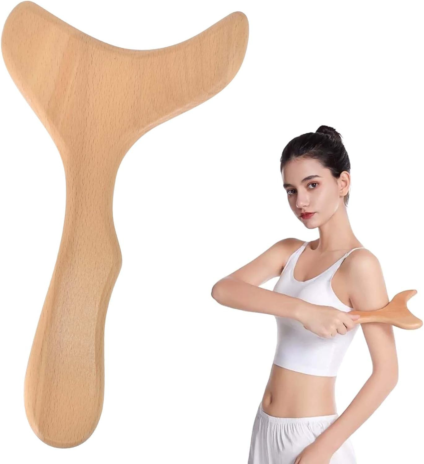 Massaggiatore in Legno Post-Workout - Drenaggio Linfatico e Recupero