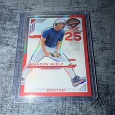 Panini Prospect Edition Prizm Brandon Neely Red Sox #18 2025 /199