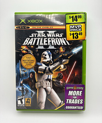 LucasArts Star Wars Battlefront II (Xbox) Manual Included, Multiplayer Online