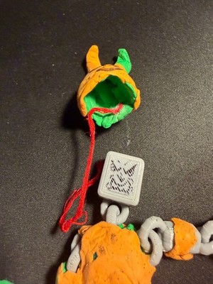 3D Printed Spring Trap - FNAF - Air Dry Clay - Removable Mask