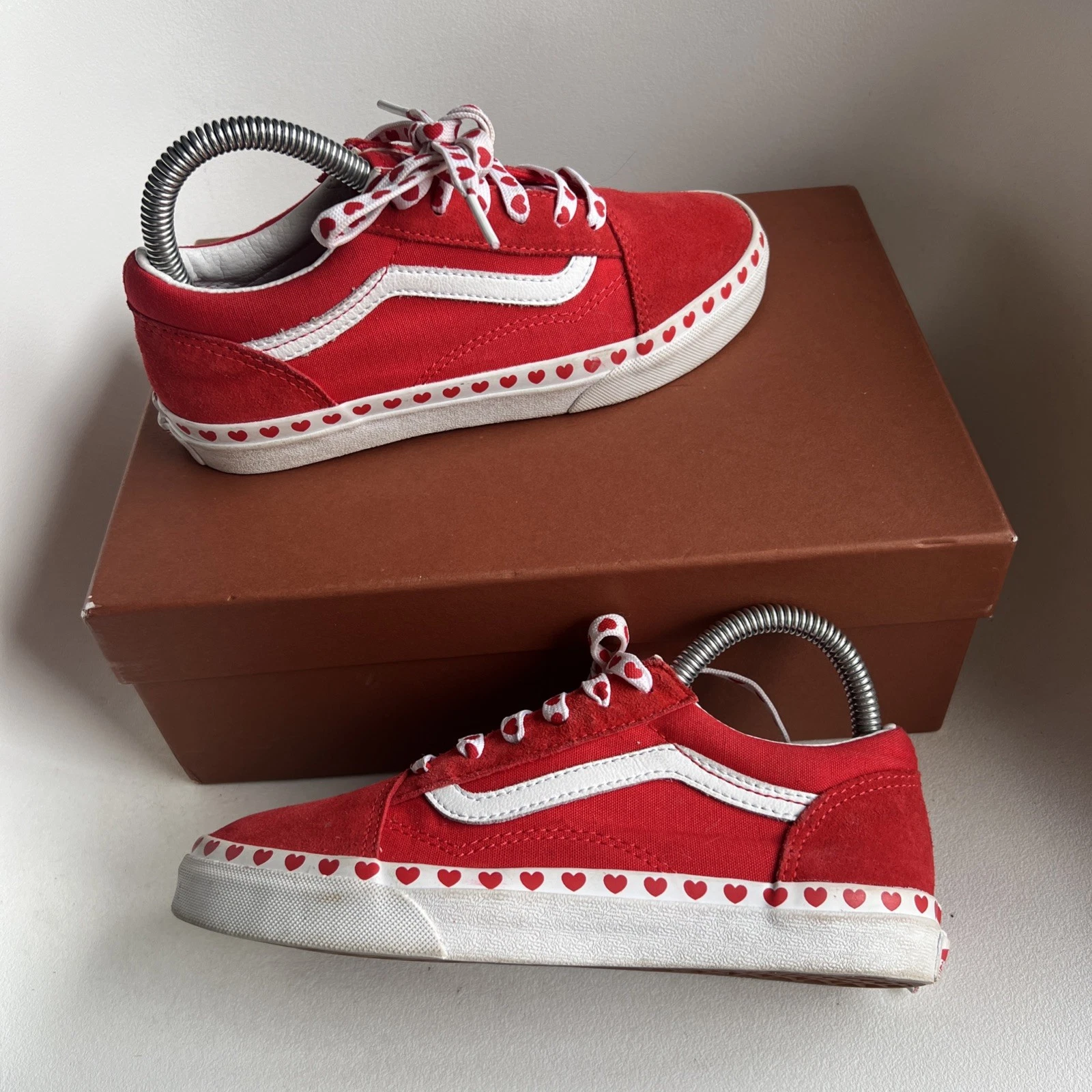 Scarpe donna Vans Heart Foxing Oldol Skoola t 3orde corde cuore