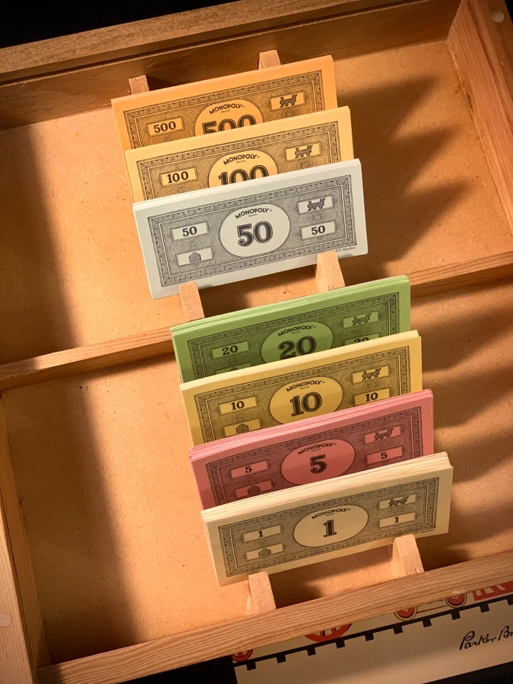 Monopoly: Nostalgia 1930'S Wooden Retro Set - Special Edition Board Game 2003 - Image 4 of 4