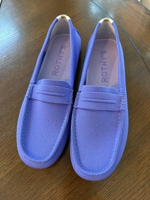 NWOT- Rothy's Daily Driver Women s Blue/Periwinkle Loafer Size 9
