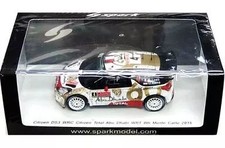 Spark 1/43 Citroen DS3 WRC 2015 Monte Carlo 8th Scale Model Car