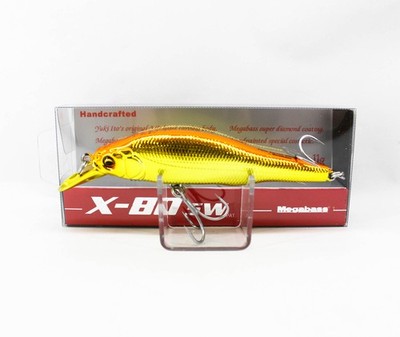 Megabass X-80 SW Slow Versenkung K�der UV Full Orange Gold (0197)