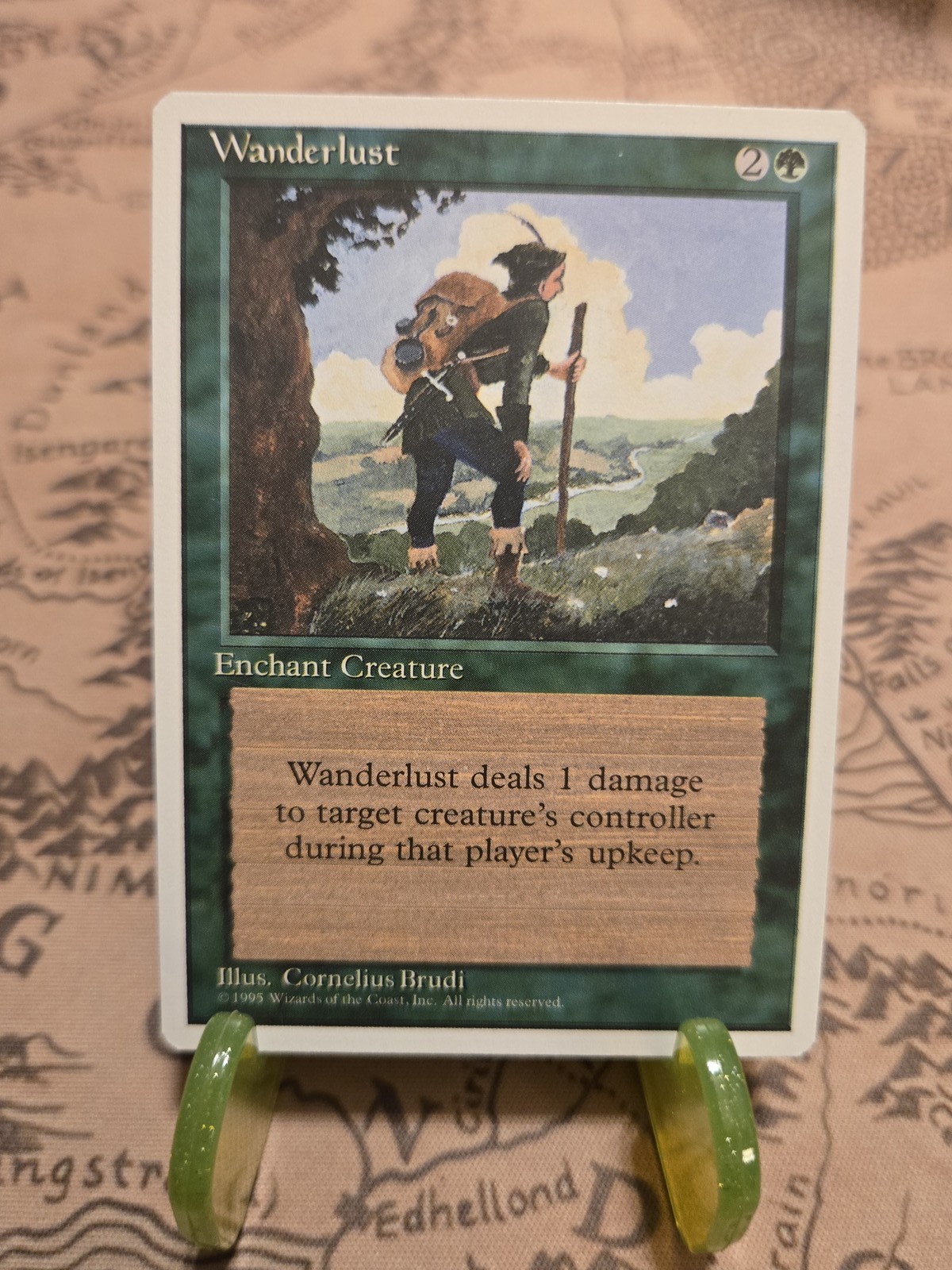 MTG Wanderlust Fourth Edition Regular Uncommon NM